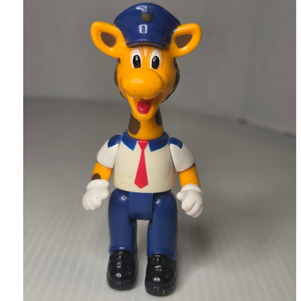 Toys R Us Geoffrey the Giraffe Figure 3.5in Blue Yellow Fair TRG&G Inc